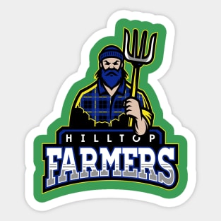 Hilltop Farmers Sticker